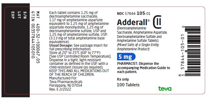 Pill image for Adderall®