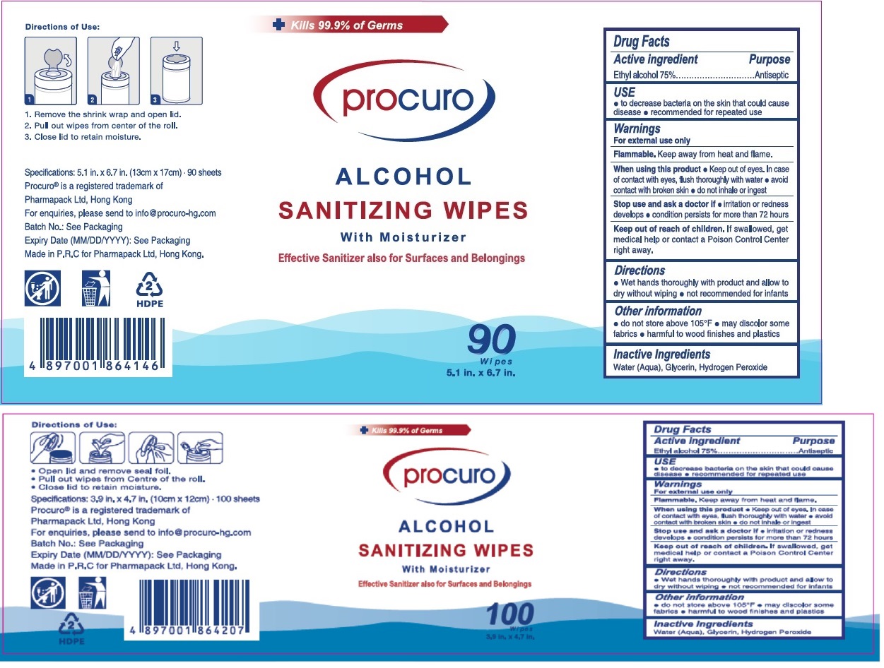 Pill image for Procuro Alcohol Sanitizing Wipes