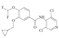 Pill image for These Highlights Do Not Include All The Information Needed To Use Roflumilast Tablets Safely And Effectively. See Full Prescribing Information For Roflumilast Tablets.