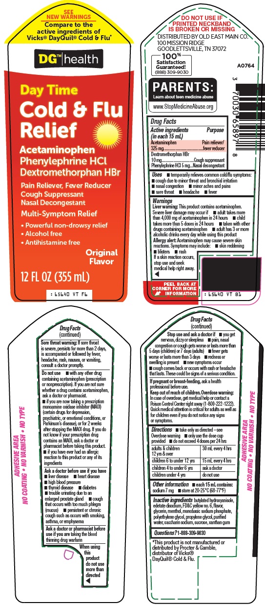 Pill image for Dolgencorp, Llc Cold & Flu Relief Drug Facts