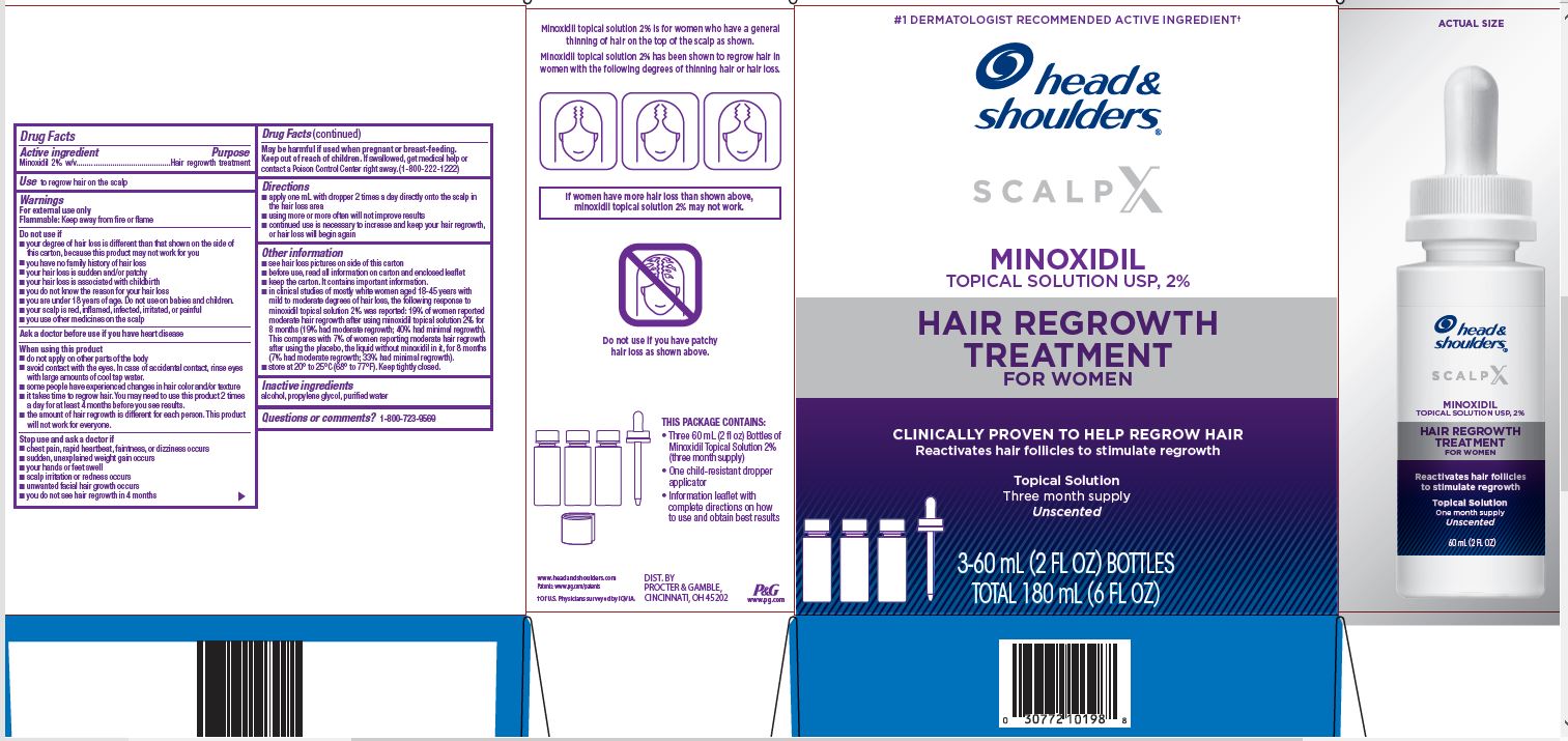 Pill image for Head & Shoulders Scalp X Minoxidil Hair Regrowth Treatment For Women