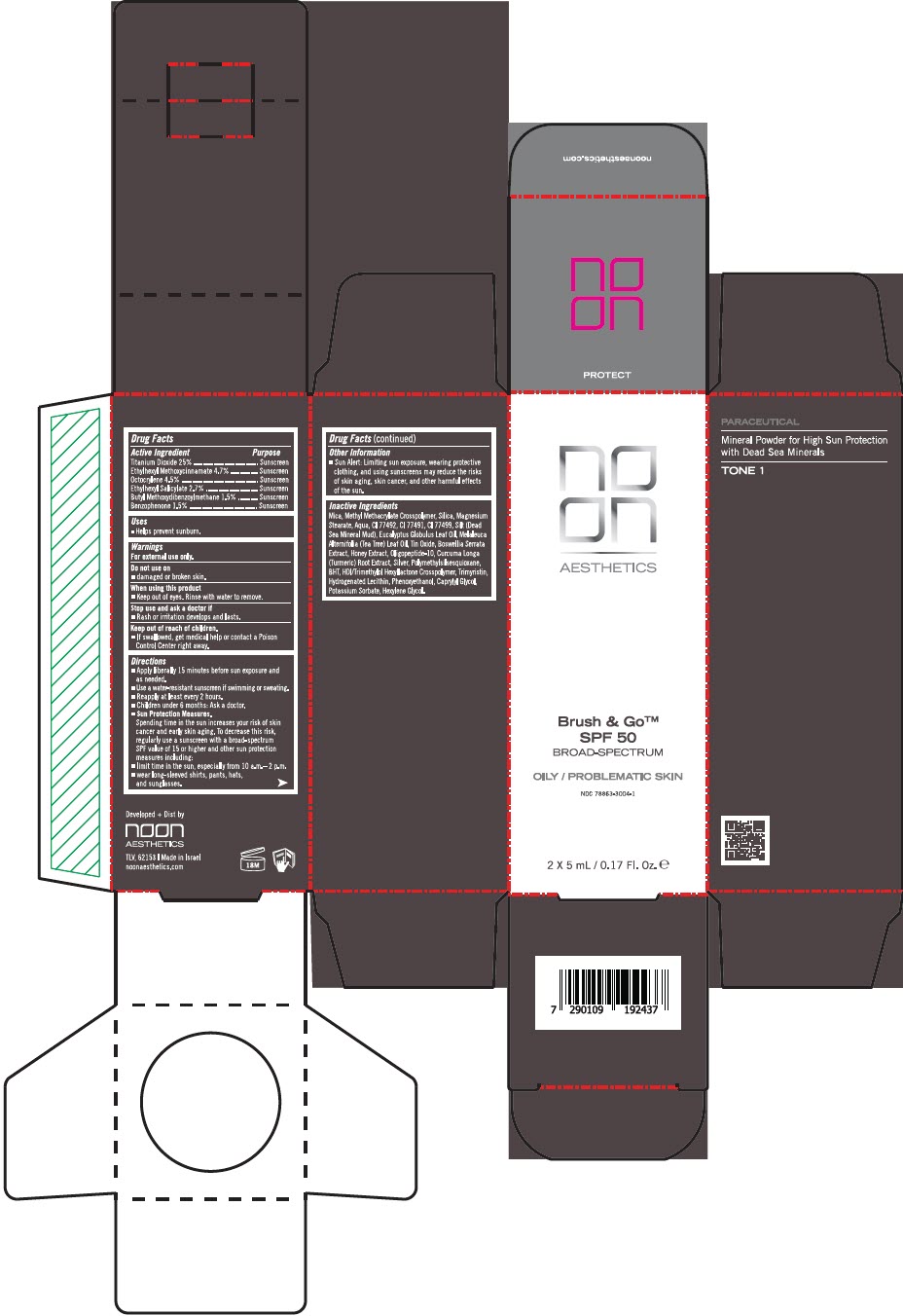 Pill image for Brush & Go Spf 50