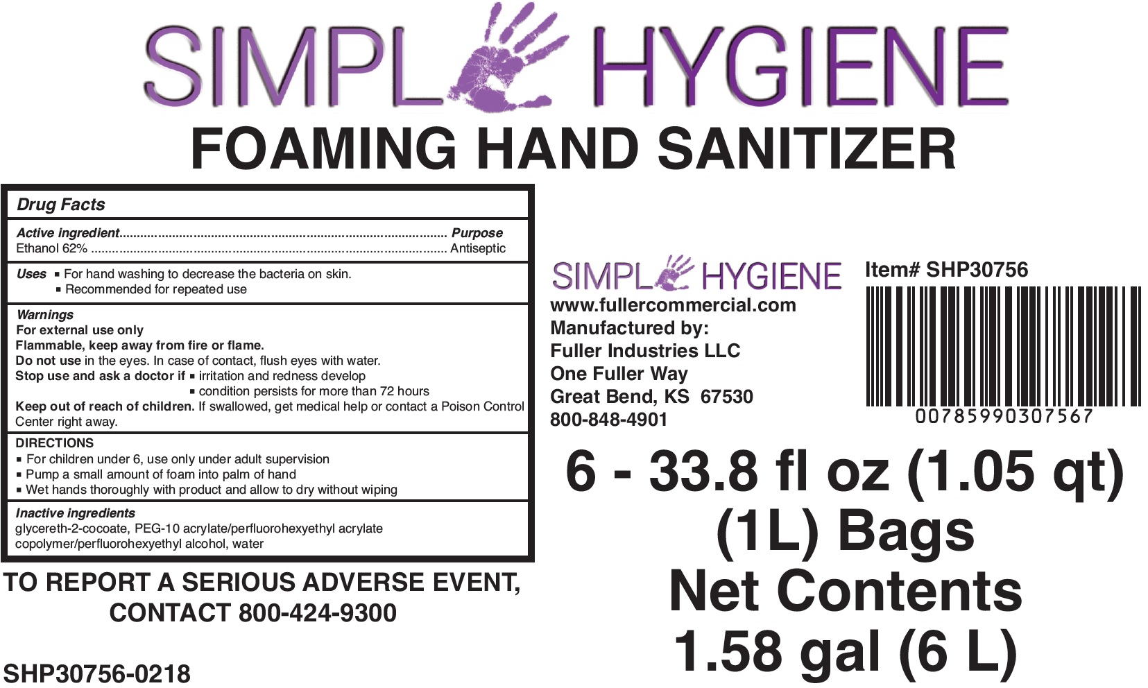 Pill image for Simple Hygiene Foaming Hand Sanitizer