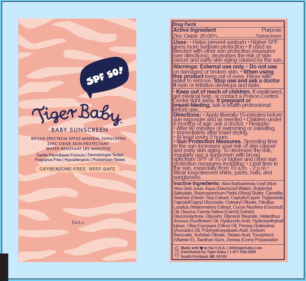Pill image for Tiger Baby: Baby Sunscreen Spf-50