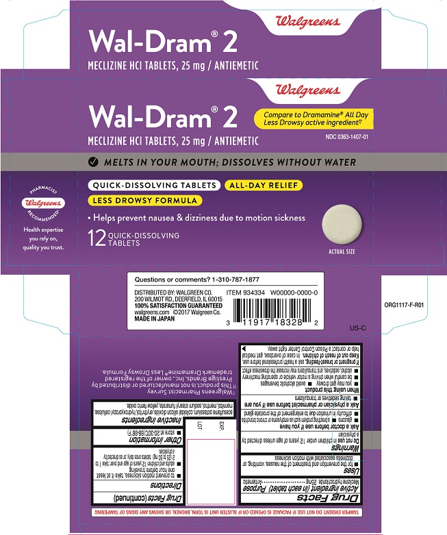 Pill image for Wal-dram 2 Quick Dissolving (pld)