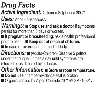 Pill image for Sevene Usa (as Pld) - Calcarea Sulphurica 30c (76472-1137)
