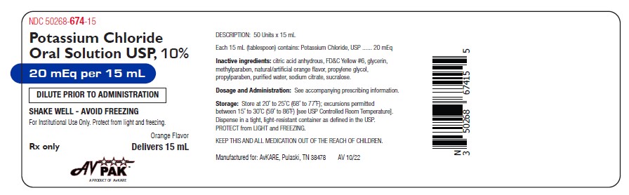 Pill image for Potassium Chloride Oral Solution