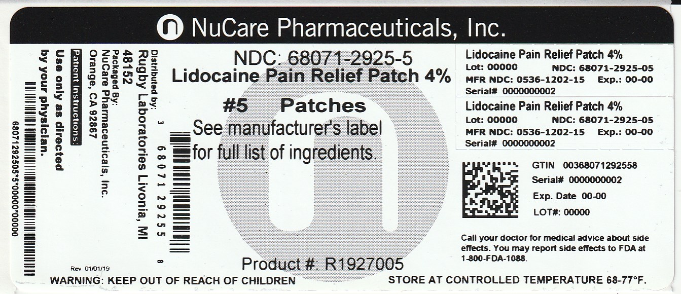 Pill image for Rugby Pain Relief Patches