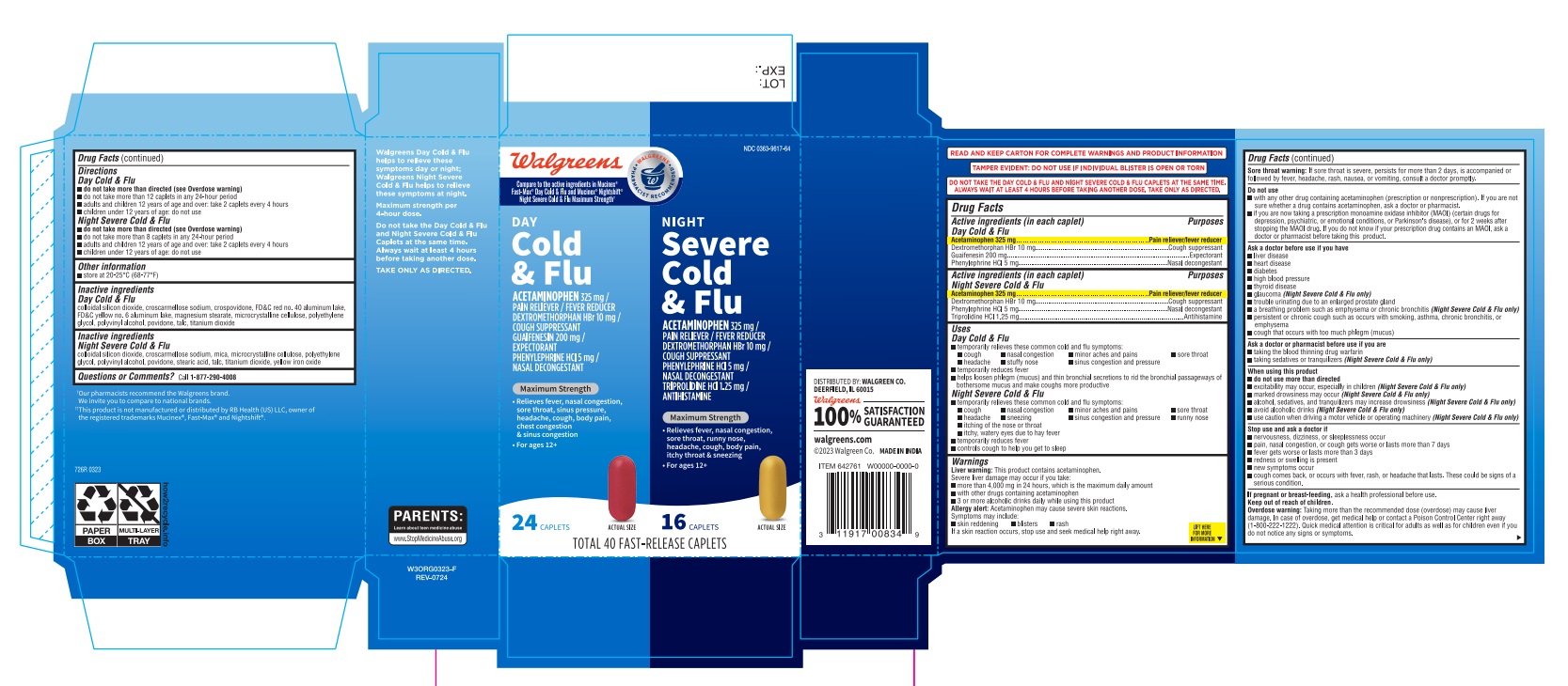 Pill image for 726r Walgreens Dm Mucus Fast Max Day Cold & Flu And Night Cold & Flu