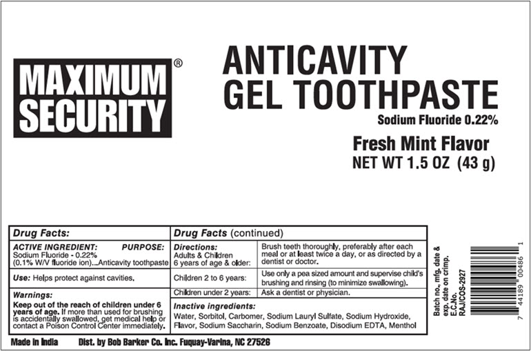 Pill image for Maximum Security®