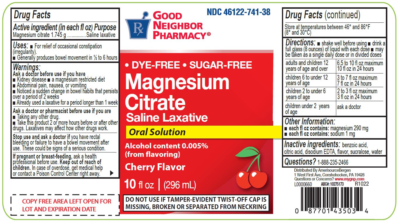 Pill image for Gnp Magnesium Citrate Oral Solution - Cherry