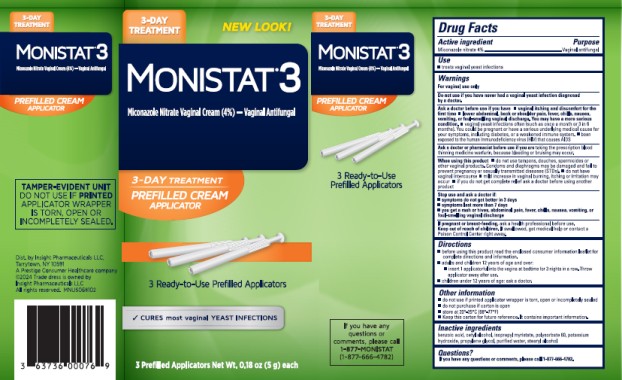 Pill image for Monistat 3 3 Day 63736-015