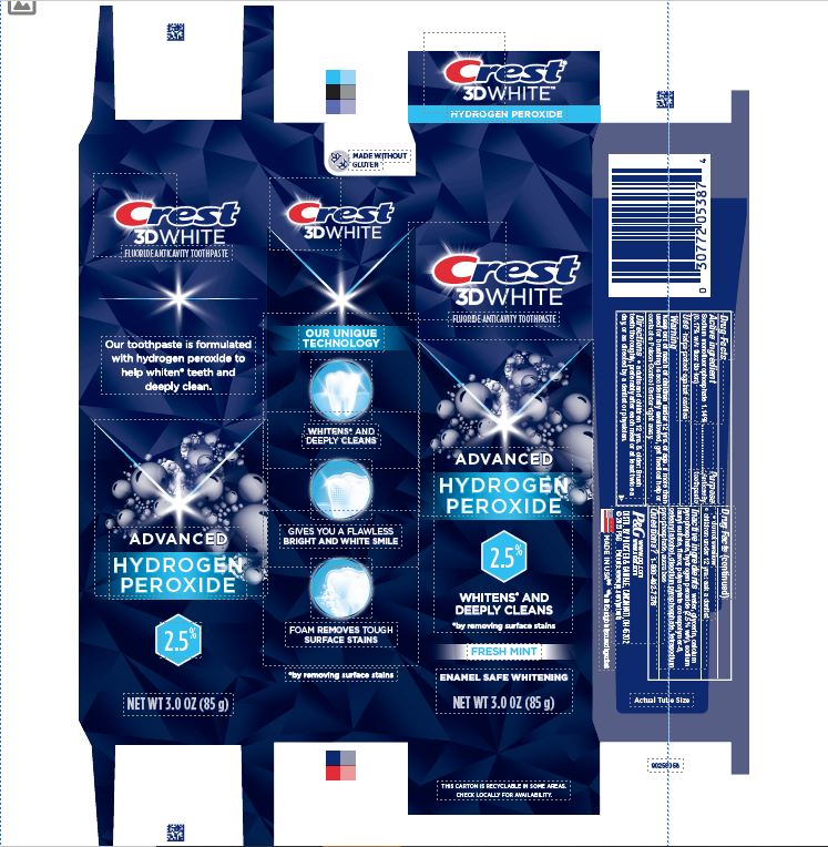 Pill image for Crest 3d White Advanced 2.5% Hydrogen Peroxide