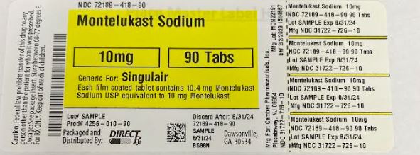Pill image for Montelukast Sodium