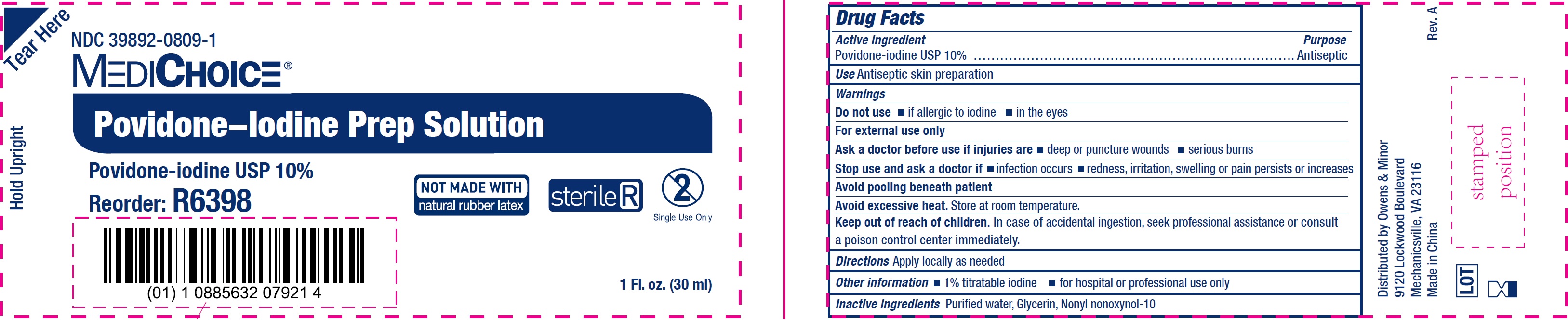 Pill image for Povidone-iodine Prep Solution