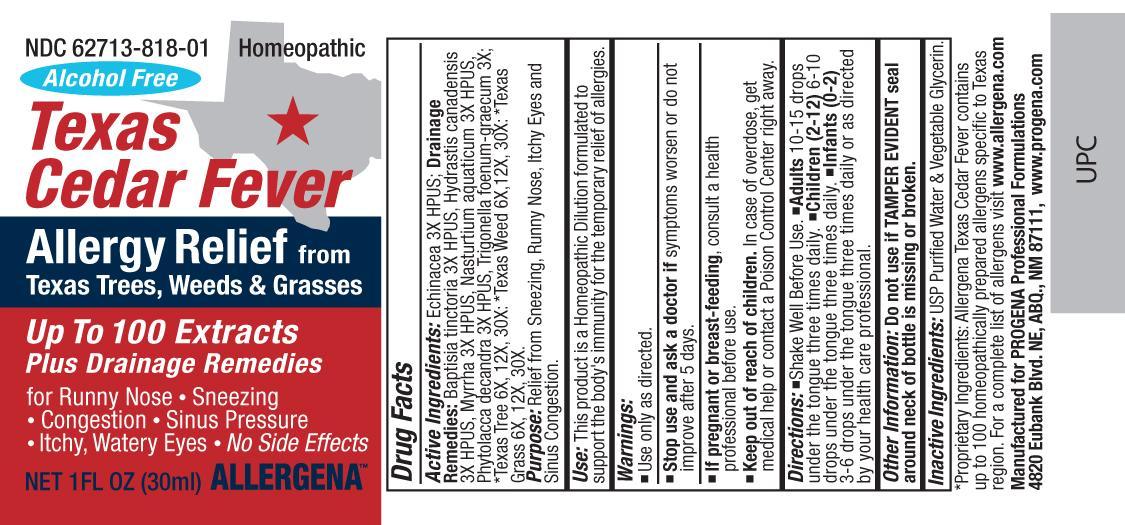 Pill image for Allergena - Texas Cedar Fever
