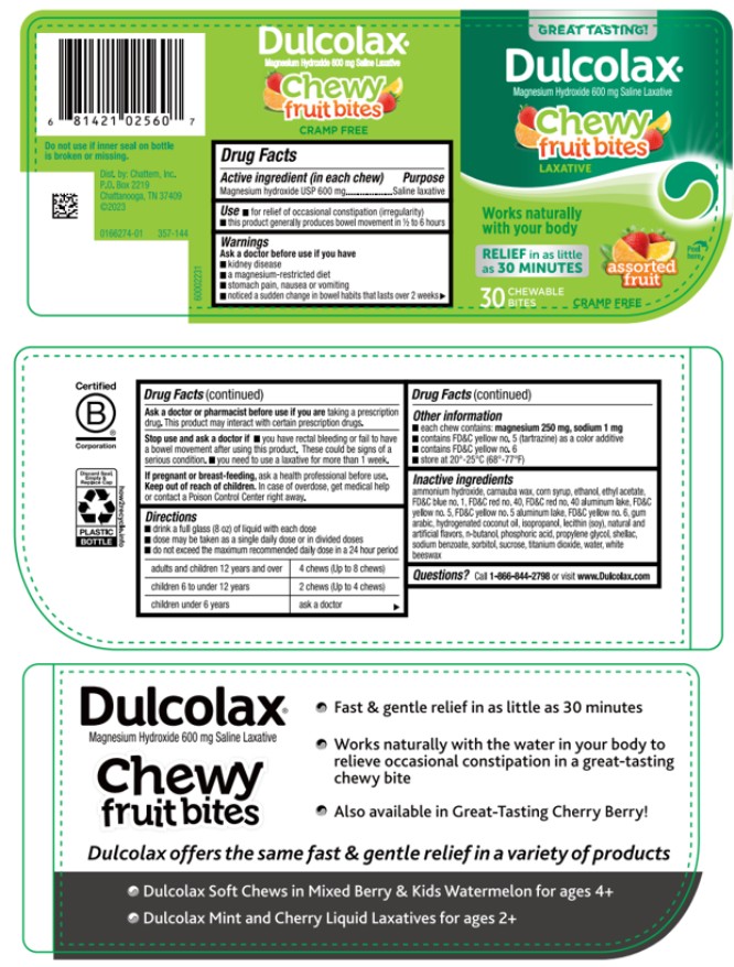 Pill image for Dulcolax Chewy Fruit Bites-assorted Fruits