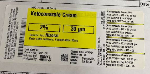 Pill image for Ketoconazole Cream