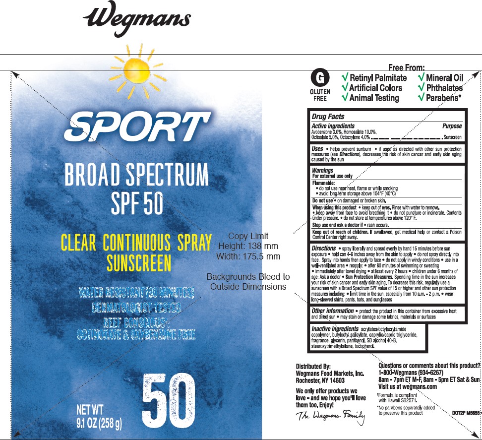 Pill image for Wegmans Sport And Kids Clear Continuous Spray Sunscreen