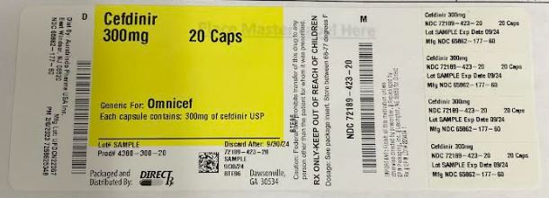 Pill image for Cefdinir