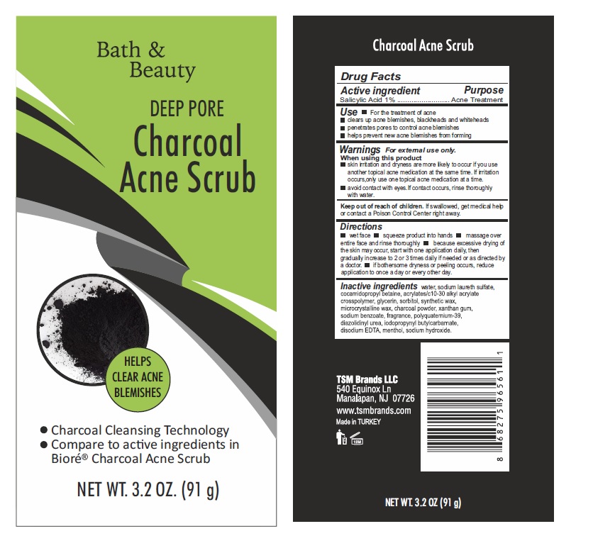 Pill image for Bath & Beauty Deep Pore Charcoal Acne Scrub