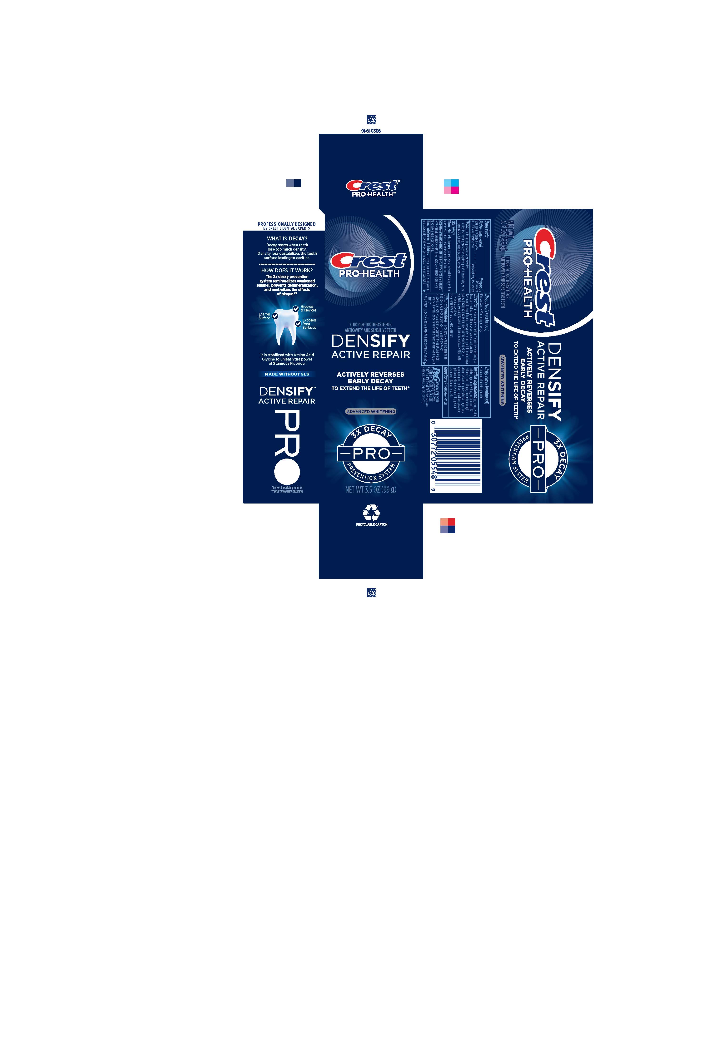 Pill image for Crest Pro-health Densify Pro Advanced Whitening