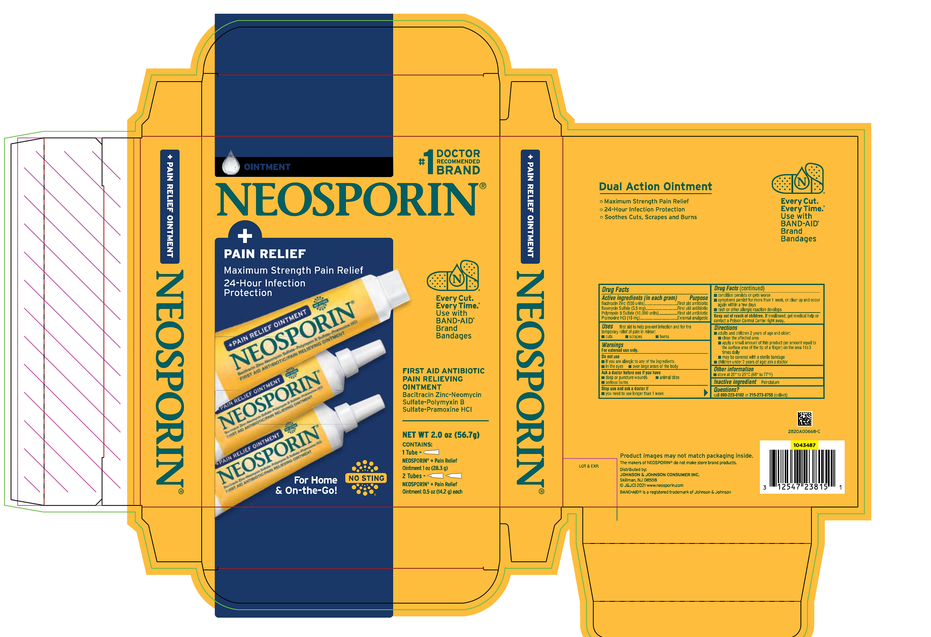 Pill image for Neosporin Plus Pain Relief Clubtray