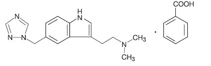 Pill image for These Highlights Do Not Include All The Information Needed To Use Rizatriptan Benzoate Tablets Safely And Effectively. See Full Prescribing Information For Rizatriptan Benzoate Tablets.
