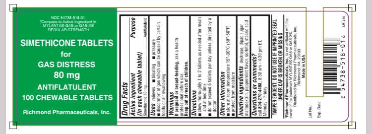 Pill image for Gas Relief Simethicone