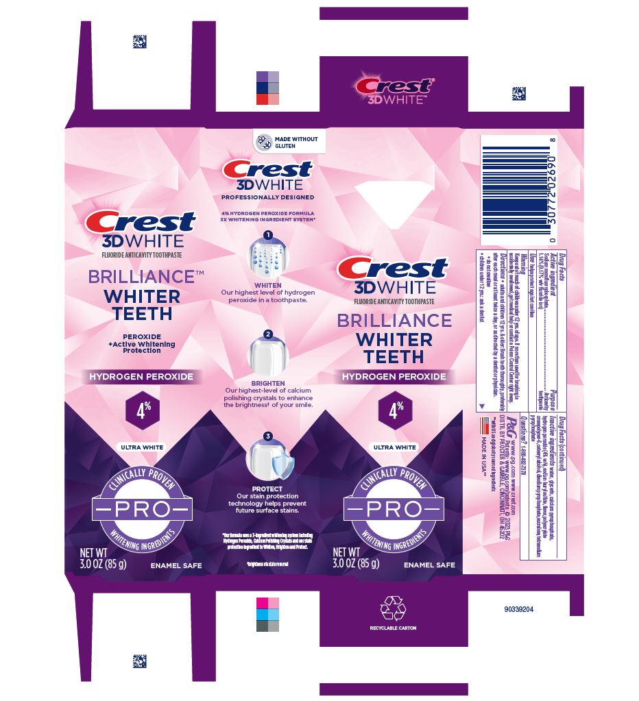 Pill image for Crest 3d White Brilliance Pro Ultra White Hydrogen Peroxide