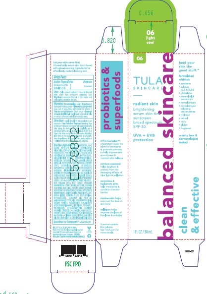 Pill image for Tula Radiant Skin Brightening Serum Skin Tint Sunscreen Broad Spectrum Spf 30