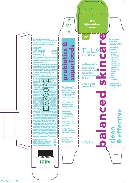 Pill image for Tula Radiant Skin Brightening Serum Skin Tint Sunscreen Broad Spectrum Spf 30