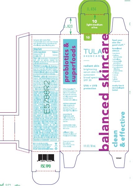 Pill image for Tula Radiant Skin Brightening Serum Skin Tint Sunscreen Broad Spectrum Spf 30