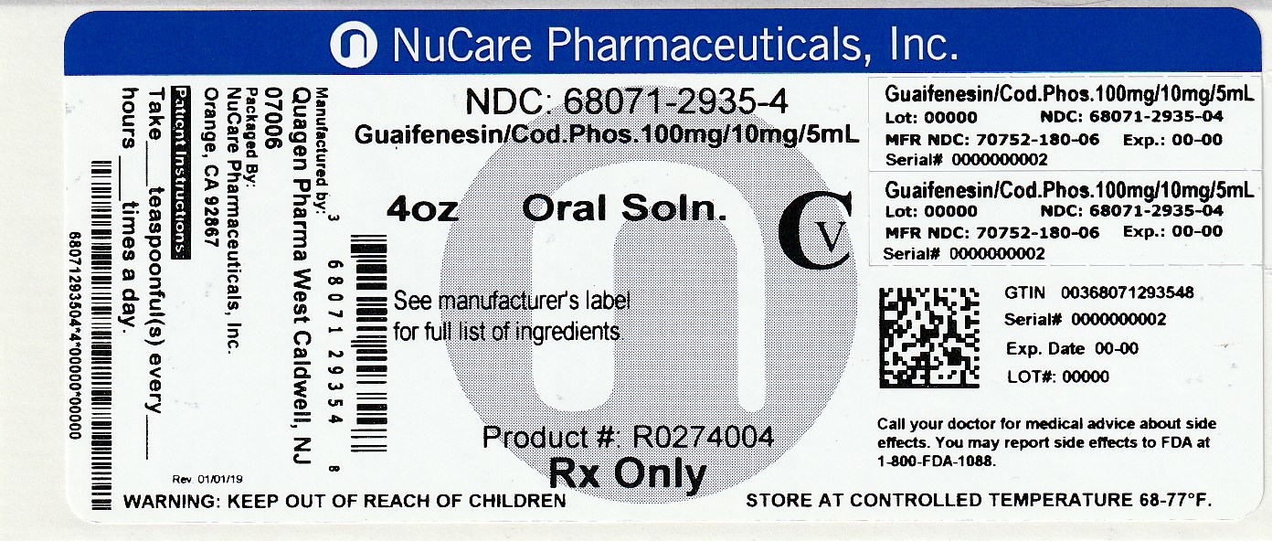 Pill image for Guaifenesin And Codeine Phosphate Oral Solution, Usp Cv