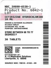 Pill image for Cetrizine Hydrochloride Tablets