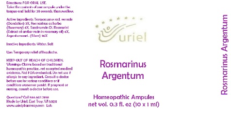 Pill image for Rosmarinus Argentum