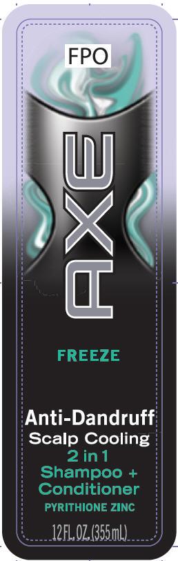 Pill image for Axe Freeze Anti-dandruff Shampoo+conditioner