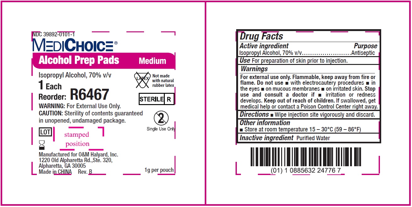 Pill image for Medichoice Alcohol Prep Pads