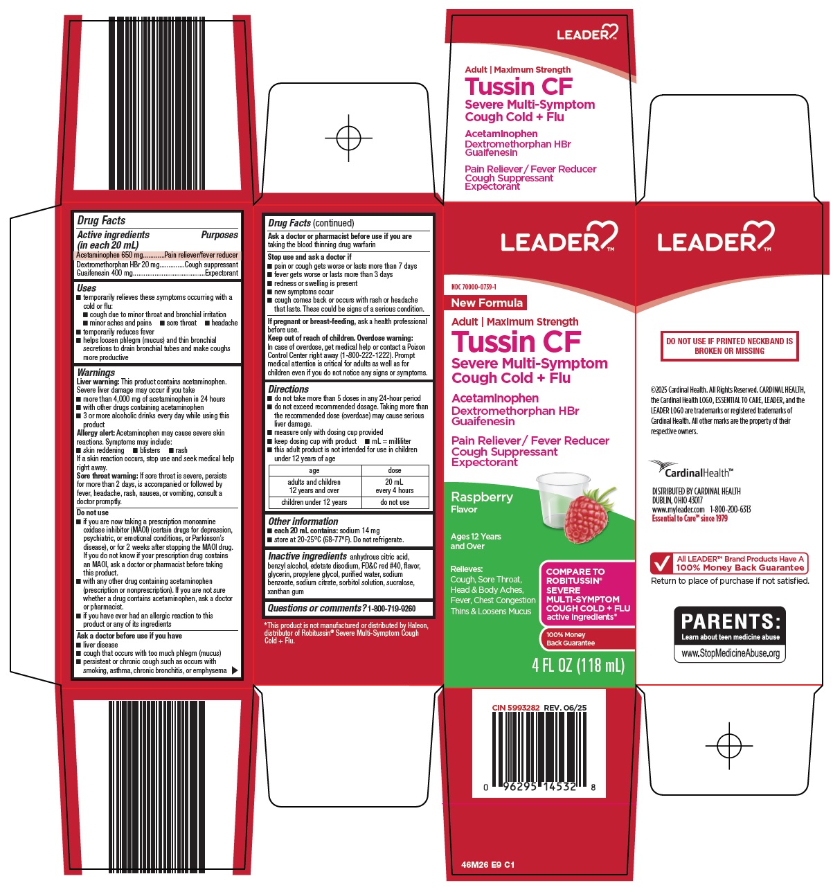 Pill image for Cardinal Health Tussin Cf Drug Facts