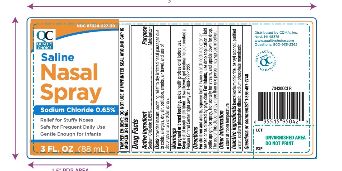 Pill image for Quality Choice Saline Nasal Spray