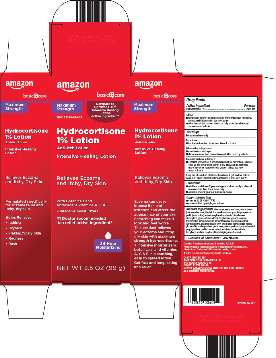 Pill image for Amazon Hydrocortisone 1% Lotion Drug Facts