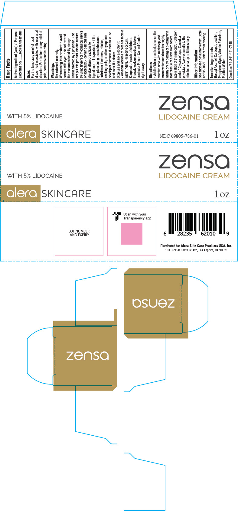 Pill image for Zensa - 5% Lidocaine Cream