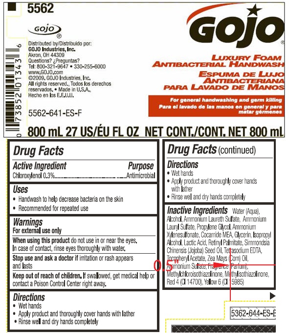Pill image for Gojo Luxury Foam Antibacterial Handwash