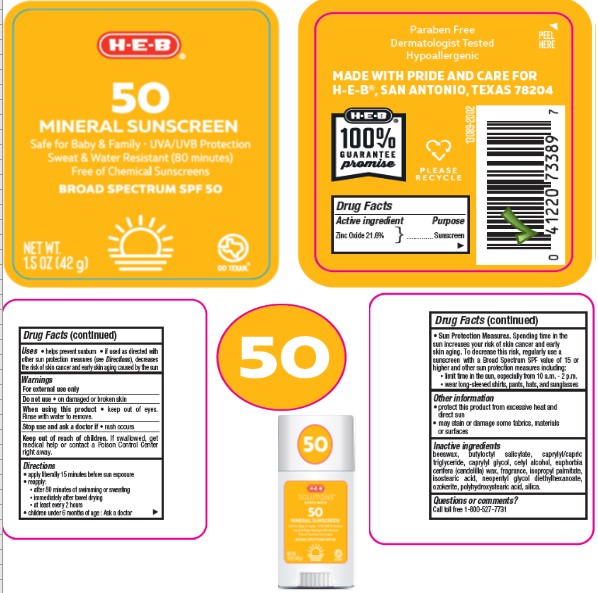 Pill image for Heb Spf 50 Mineral Sunscreen Stick