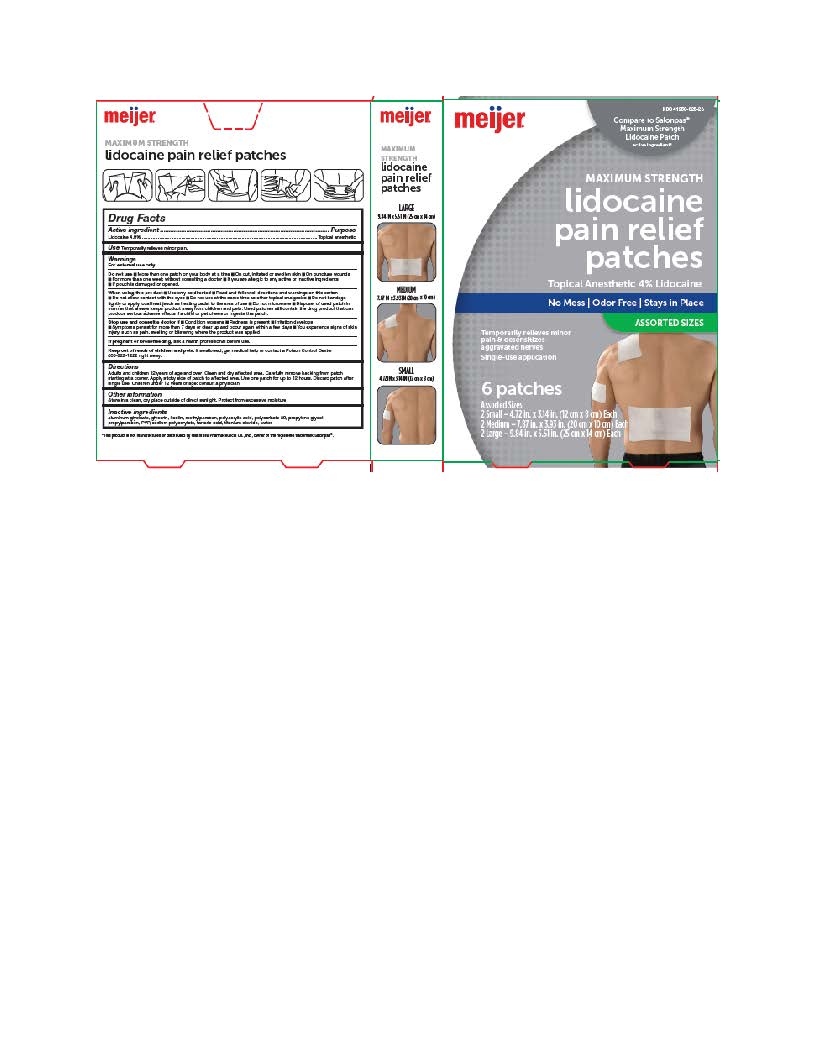 Pill image for Meijer Pain Relief Patches