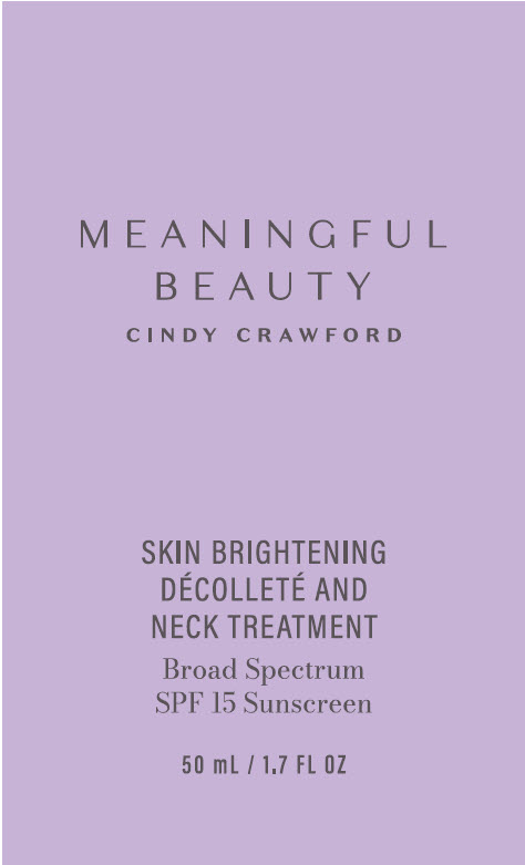 Pill image for Meaningful Beauty Cindy Crawford Skin Brightening Décolleté And Neck Treatment Broad Spectrum Spf 15