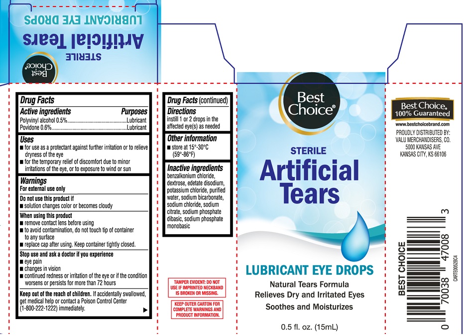 Pill image for Best Choice Artificial Tears15 Ml (pld)