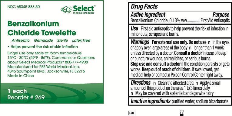 Pill image for Benzalkonium Chloride Towelette (benzalkonium Chloride) Liquid