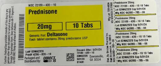 Pill image for Prednisone