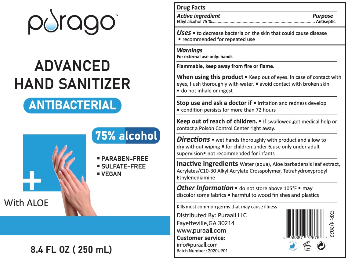 Pill image for purago hand sanitizer